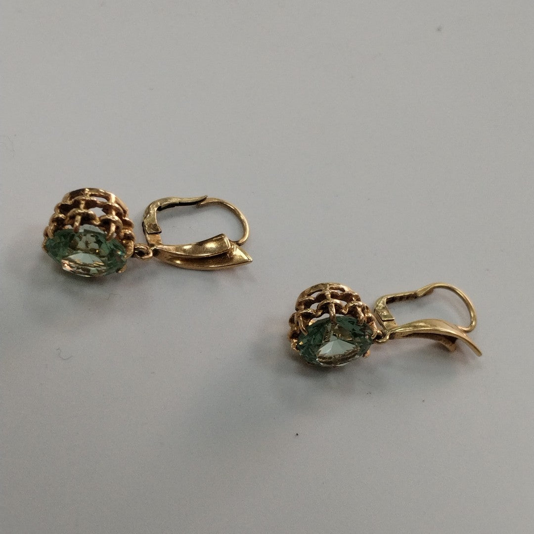 ARETES PAR ORO 14 K 6.6 GRMS (SEMINUEVO)