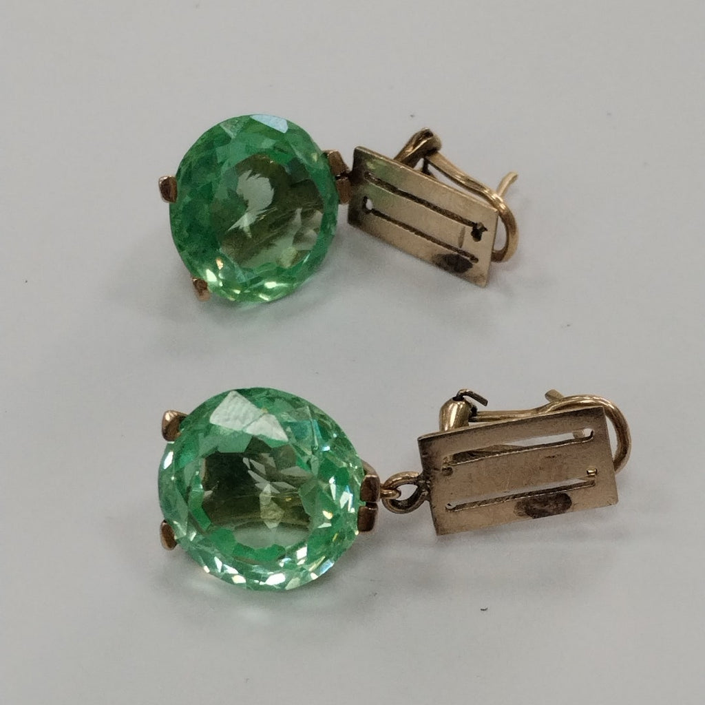 ARETES PAR ORO 14 K 12.4 GRMS (SEMINUEVO)