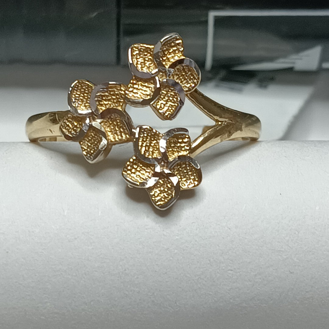 ANILLOS DAMA ORO 14K 2 (NUEVO)
