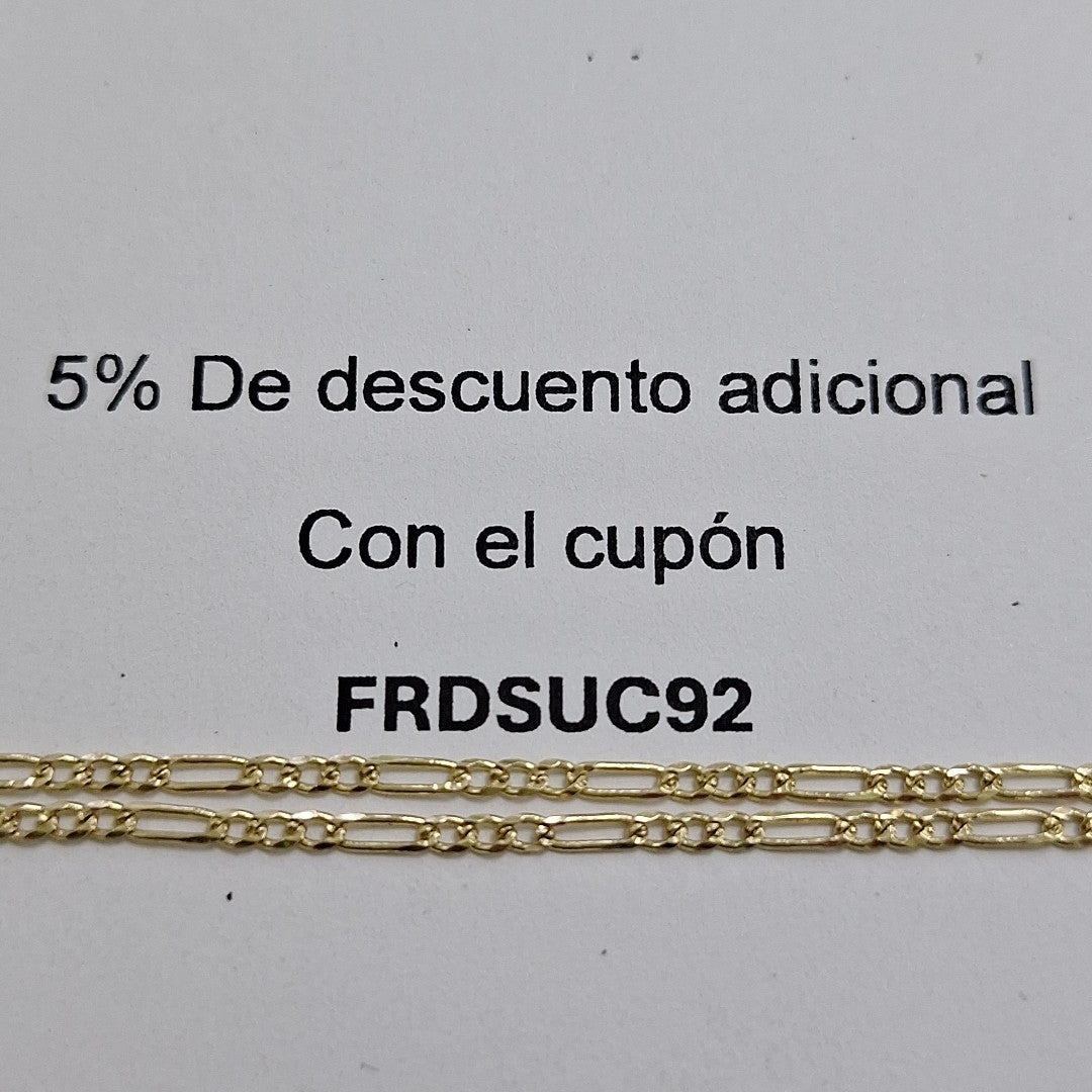 PULSERA 3X1 ORO 14K 21 CM 1.7 GR (NUEVO)