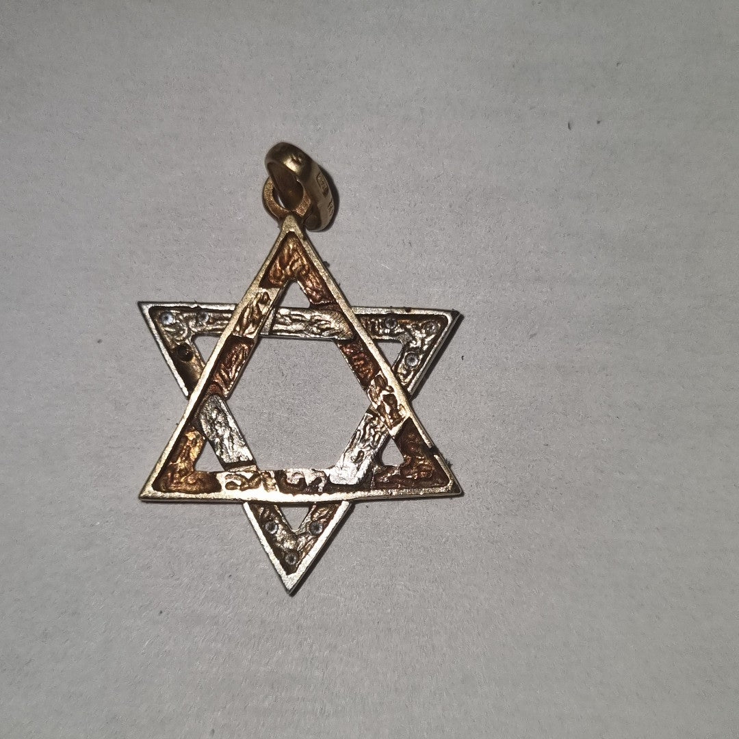 DIJE ORO, RODIADO 14 K 3.4 GRMS (SEMINUEVO)