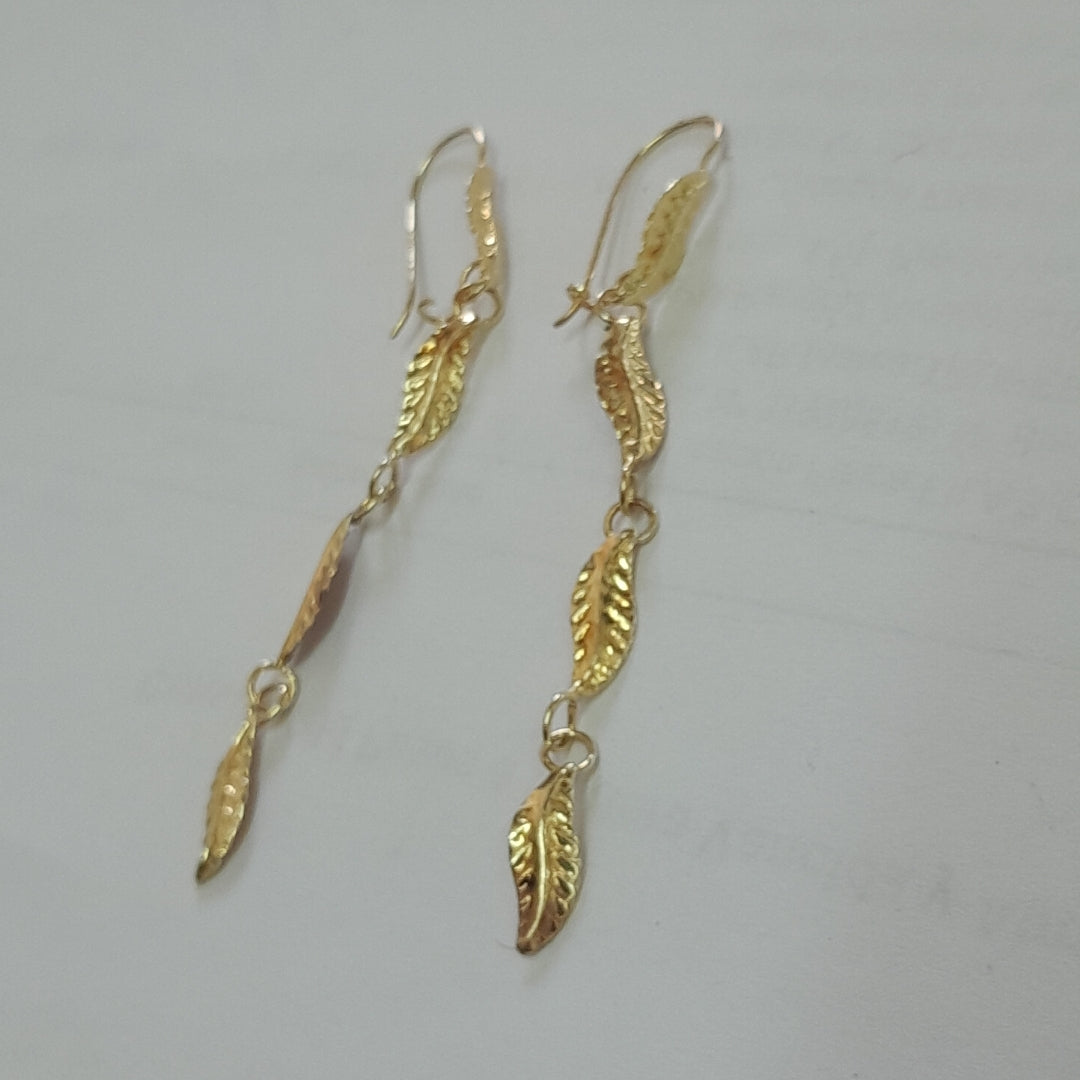 ARETES PAR ORO 10 K 1,00 GRMS (SEMINUEVO)