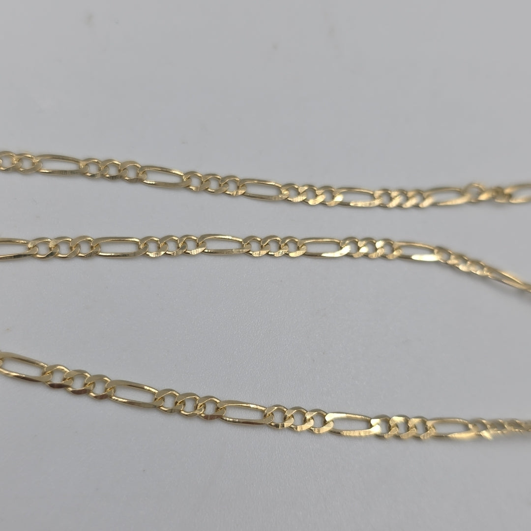 CADENAS 3X1 ORO 14K 55 CM 4.7 GR (NUEVO)