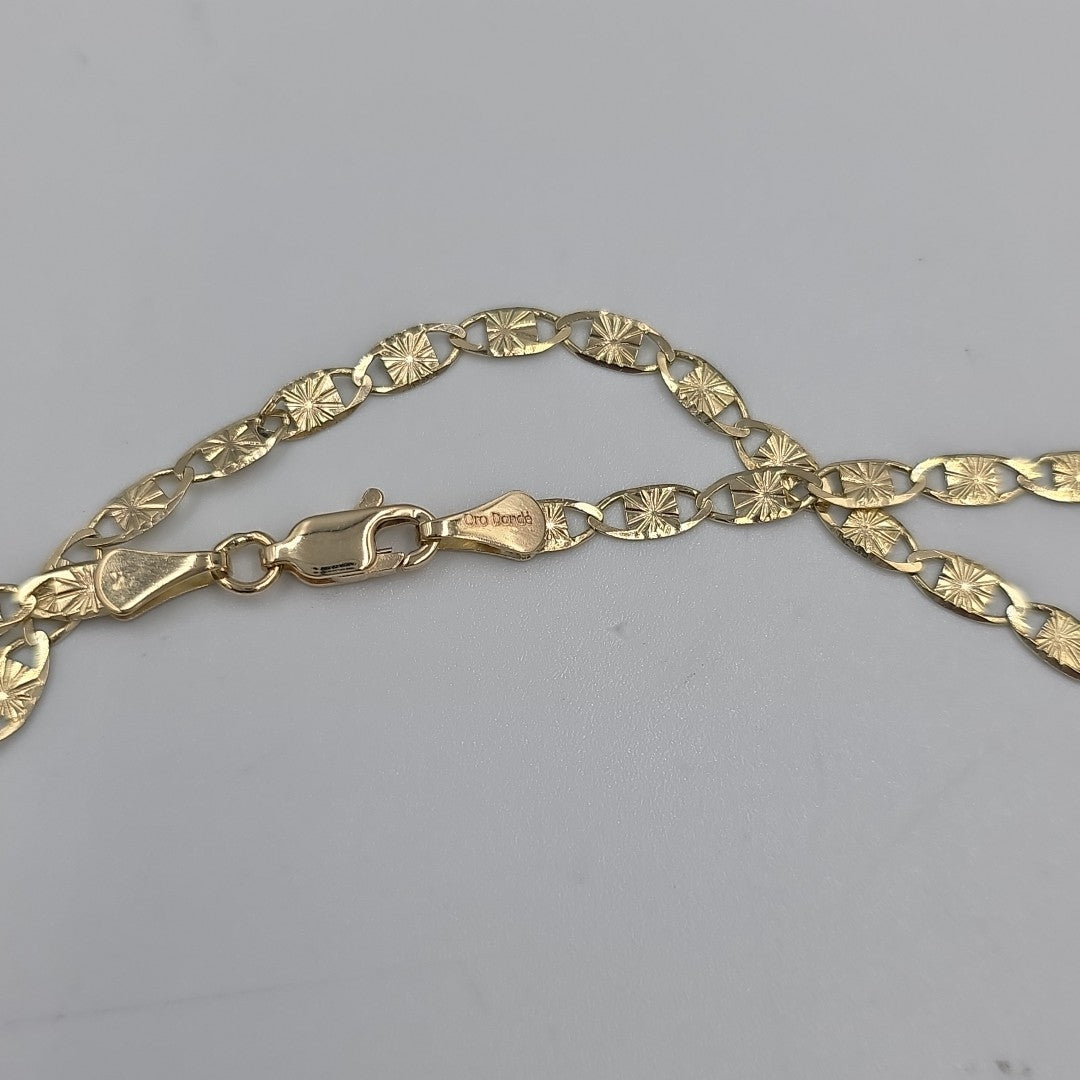 CADENAS GUCHI ORO 14K 55 CM 7.1 GR (NUEVO)