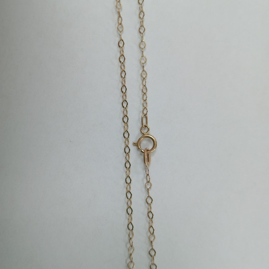 CADENA, DIJE ORO 14 K 1.9 GRMS (SEMINUEVO)