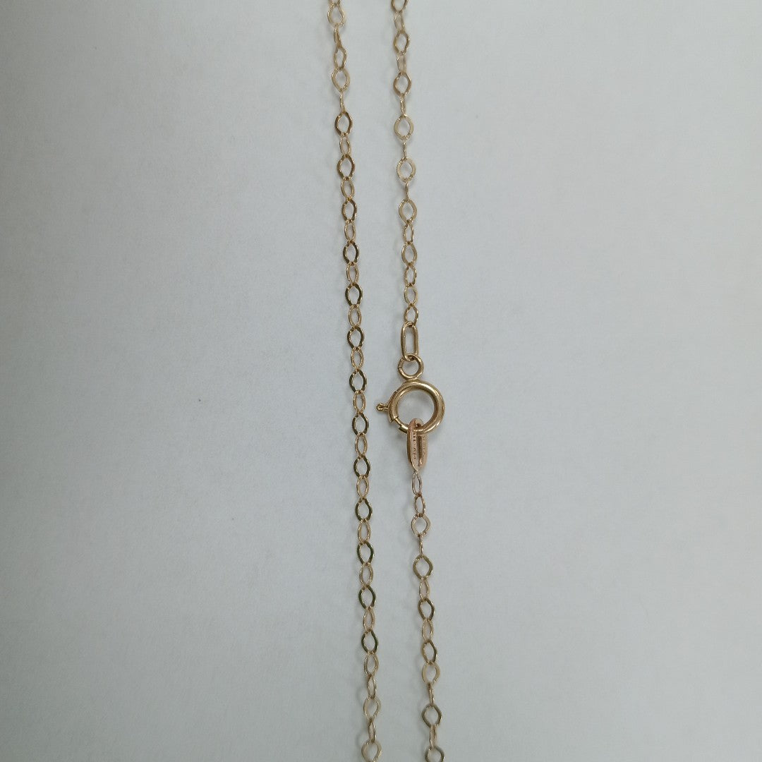 CADENA, DIJE ORO 14 K 1.9 GRMS (SEMINUEVO)