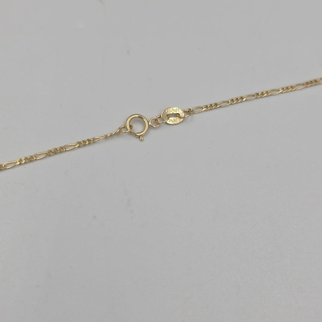 CADENAS TEJIDO 3X1 ORO 14K 55 CM 2.6 GR (NUEVO)