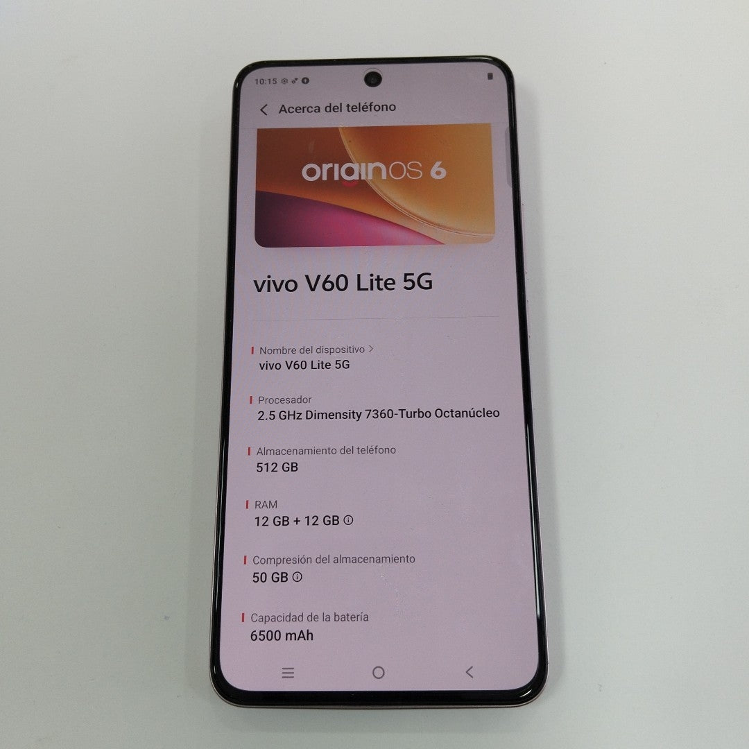 CELULAR VIVO V60 LITE 5G V2529 (2025) 512 GB 12 GB RAM (SEMINUEVO)
