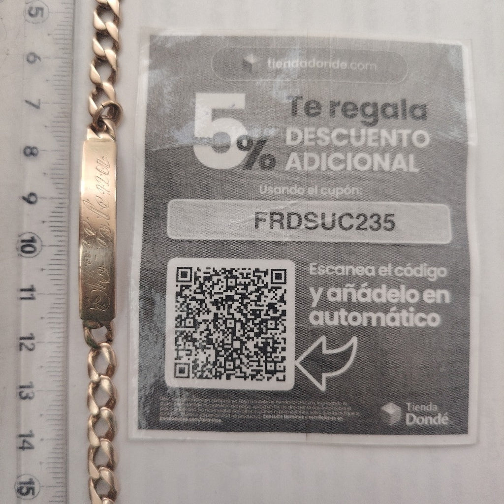ESCLAVA ORO 8 K 16,50 GRMS (SEMINUEVO)