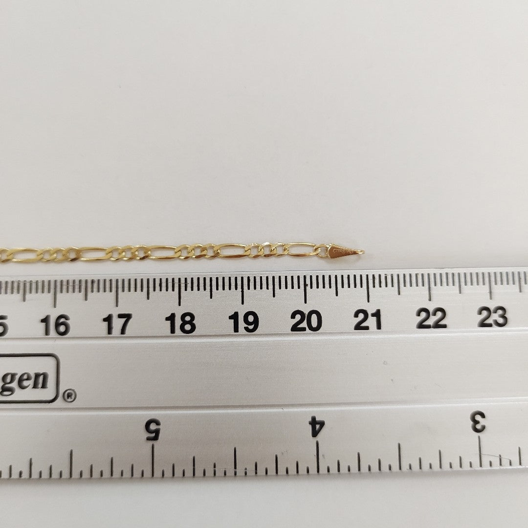 PULSERAS 3X1 ORO 14K 21 CM 2 GR (NUEVO)