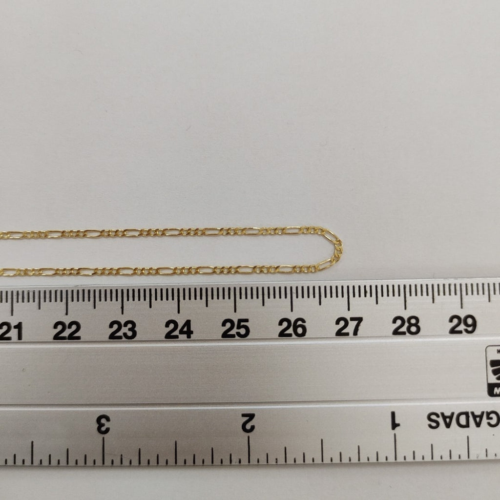 CADENAS TEJIDO 3X1 ORO 14K 55 CM 2.4 GR (NUEVO)