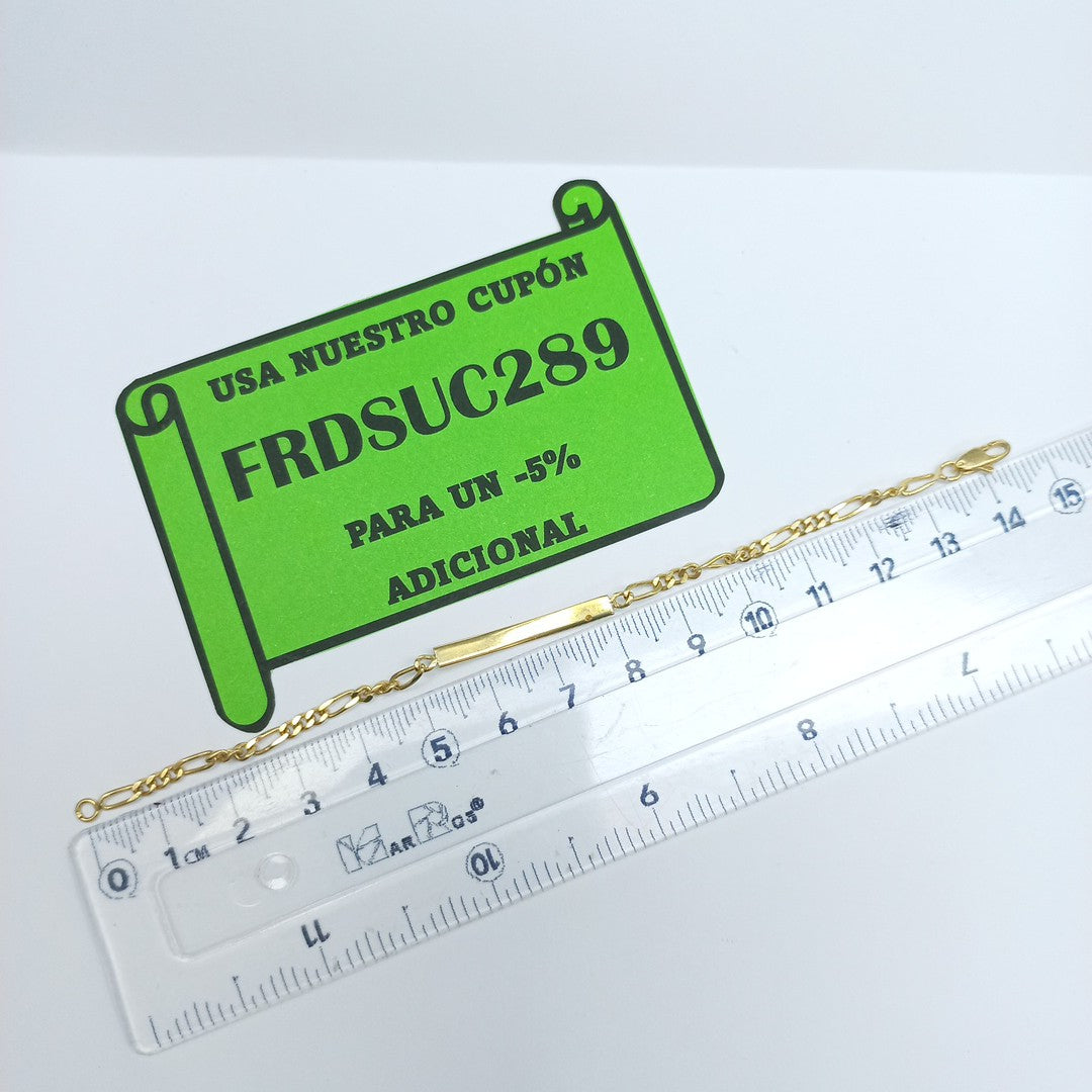 ESCLAVA ORO 14 K 3,10 GRMS (SEMINUEVO)