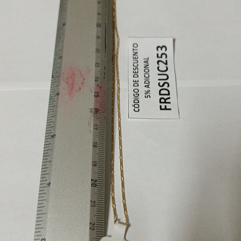 CADENA ORO 14 K 1.3 GRMS (SEMINUEVO)