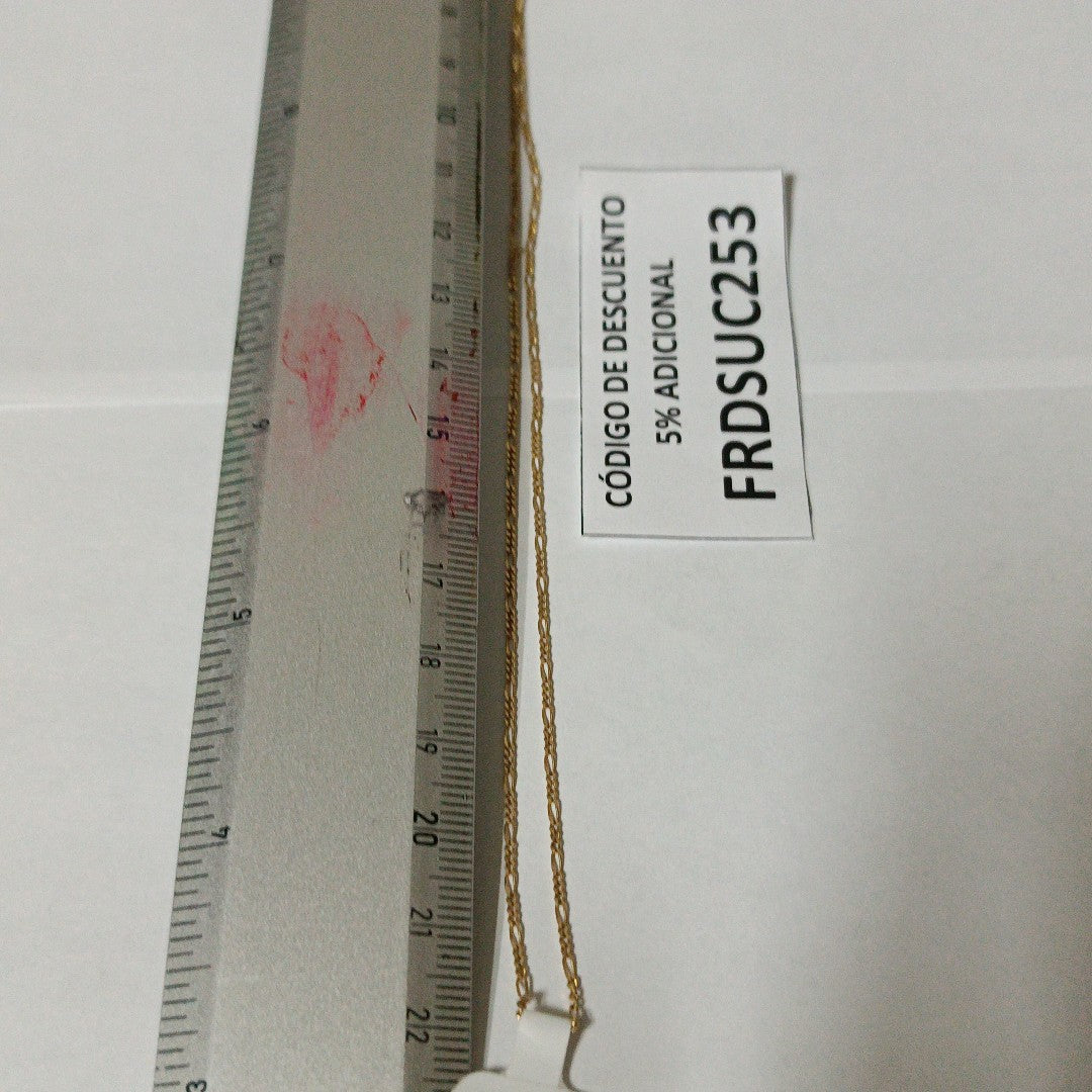 CADENA ORO 14 K 1.3 GRMS (SEMINUEVO)