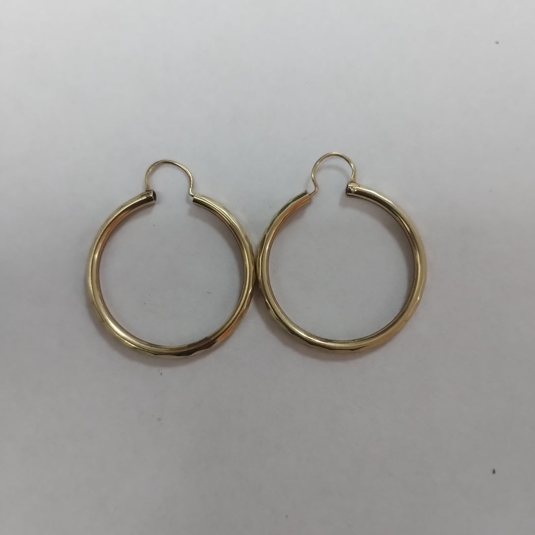 ARRACADAS PAR ORO 14 K 2.9 GRMS (SEMINUEVO)