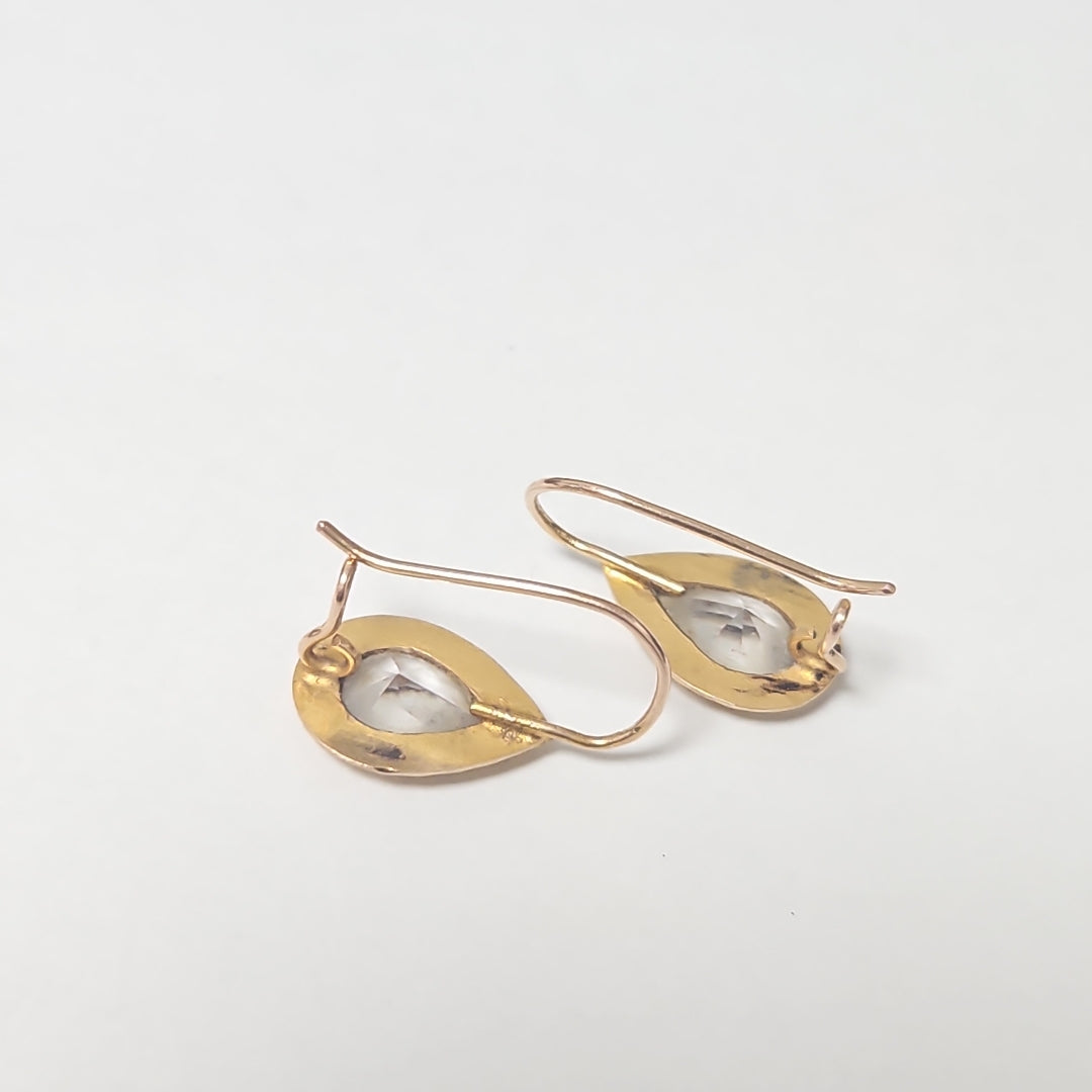 ARETES PAR ORO 10 K 3,30 GRMS (SEMINUEVO)
