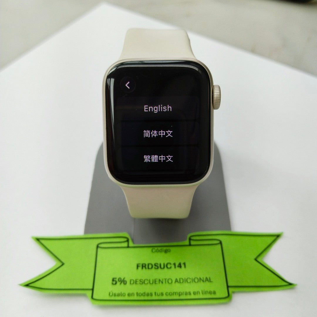 SMARTWATCH APPLE SE 2 ALUMINIO A2722 40 MM GPS (SEMINUEVO)