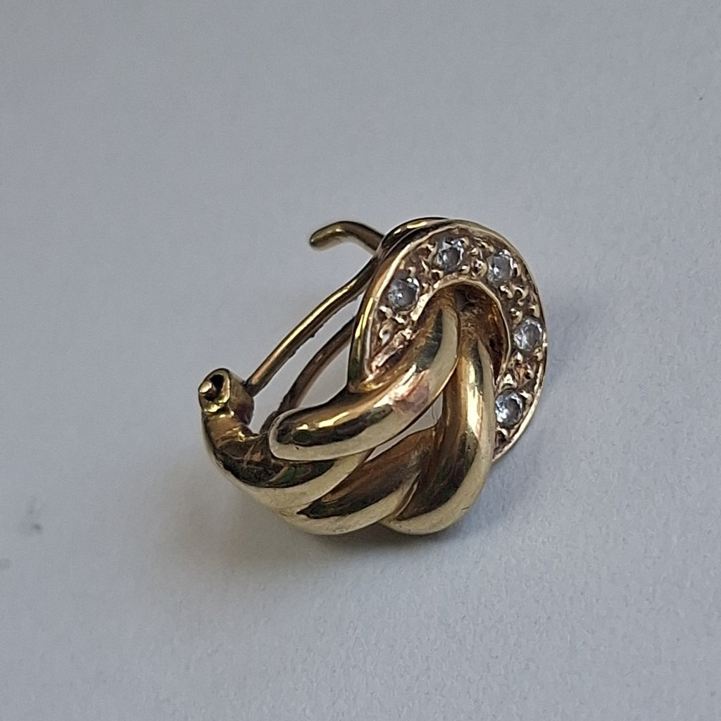ARETES PAR ORO 14 K 5.6 GRMS (SEMINUEVO)