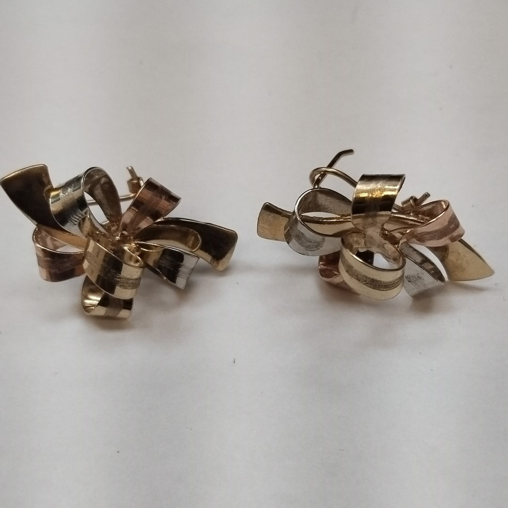 ARETES PAR ORO 10 K 7,30 GRMS (SEMINUEVO)