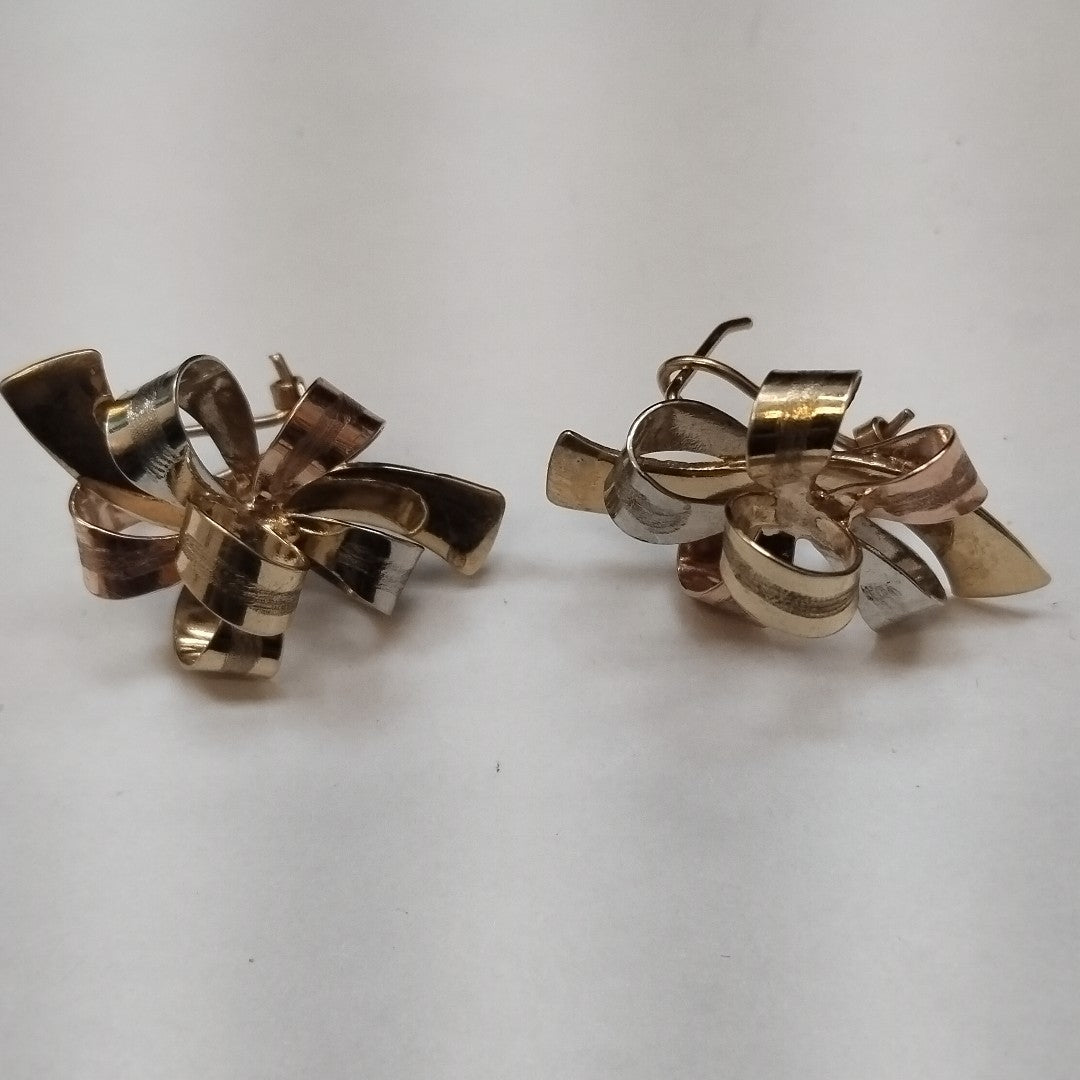 ARETES PAR ORO 10 K 7,30 GRMS (SEMINUEVO)