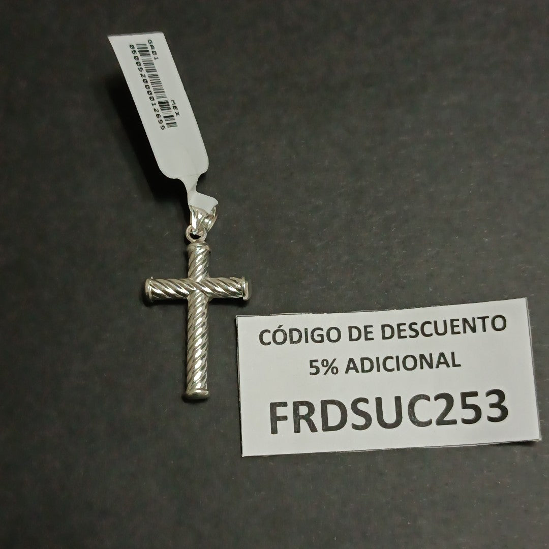 CRUZ PLATA .925 3.2 GR (NUEVO)