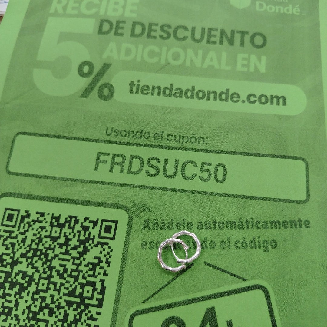 ARRACADAS ESPECIAL PLATA .925 3 GR (NUEVO)