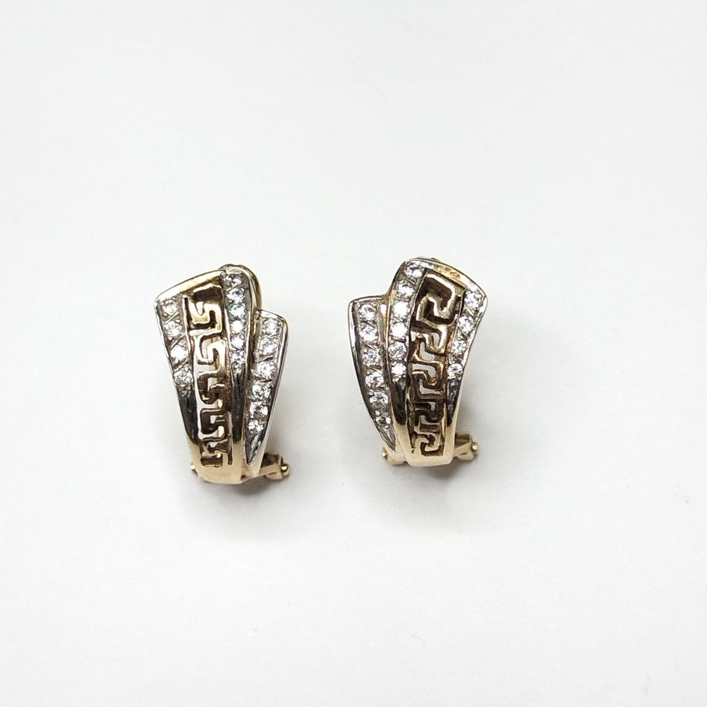 ARETES PAR ORO 14 K 4.6 GRMS (SEMINUEVO)