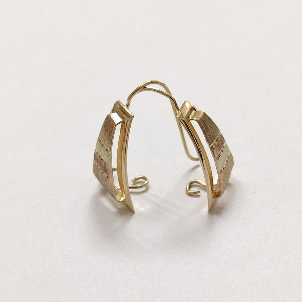 ARETES PAR ORO 10 K 2.1 GRMS (SEMINUEVO)
