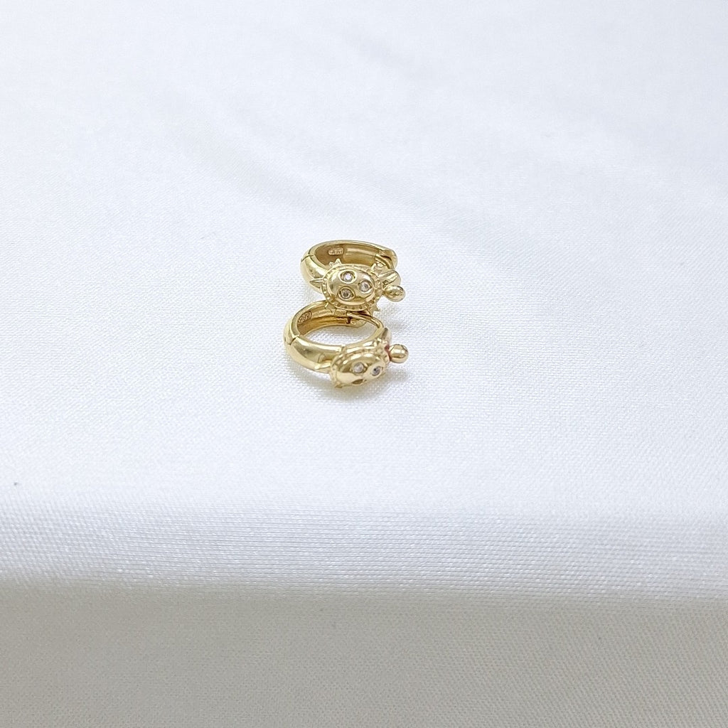 ARRACADAS PAR ORO 14 K 2.3 GRMS (SEMINUEVO)