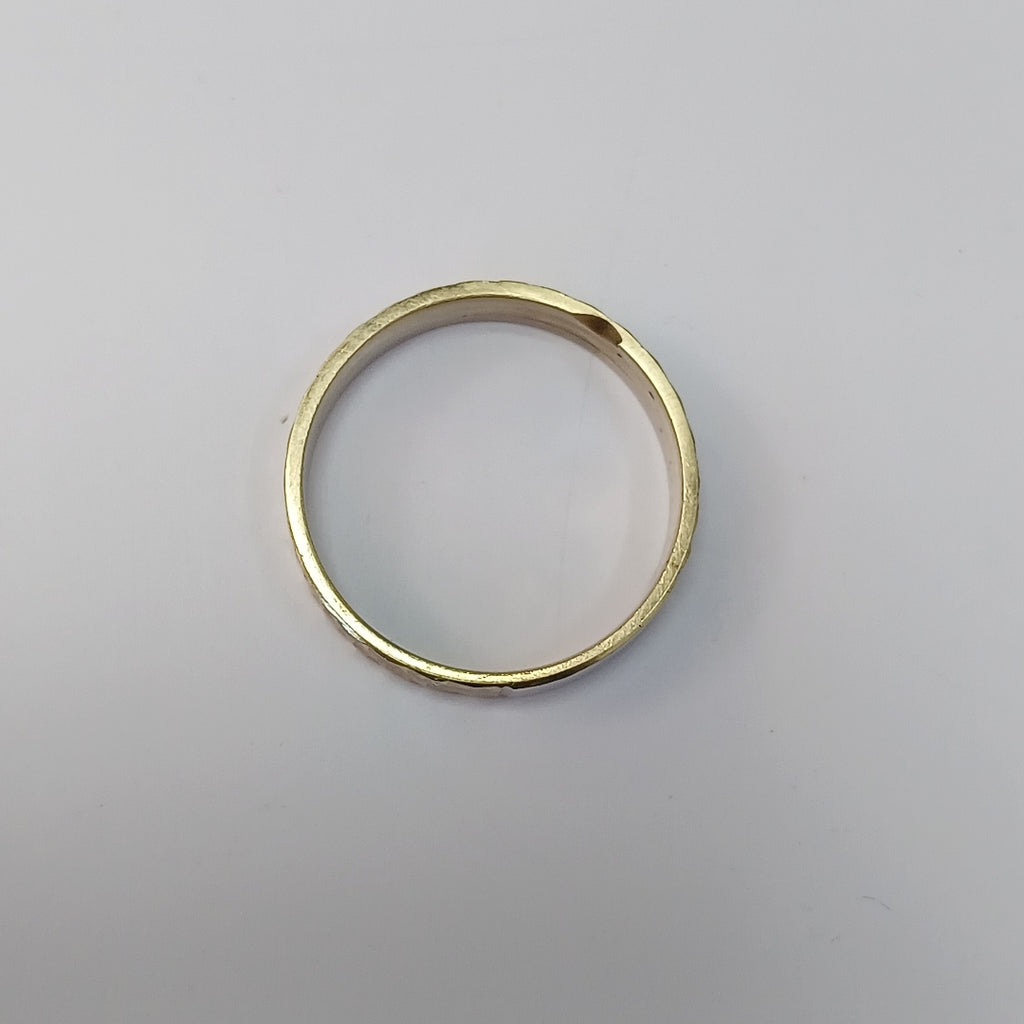 ARGOLLA RODIADO 14 K 3,70 GRMS (SEMINUEVO)