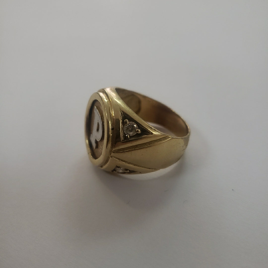 ANILLO ORO 14 K 9,40 GRMS (SEMINUEVO)