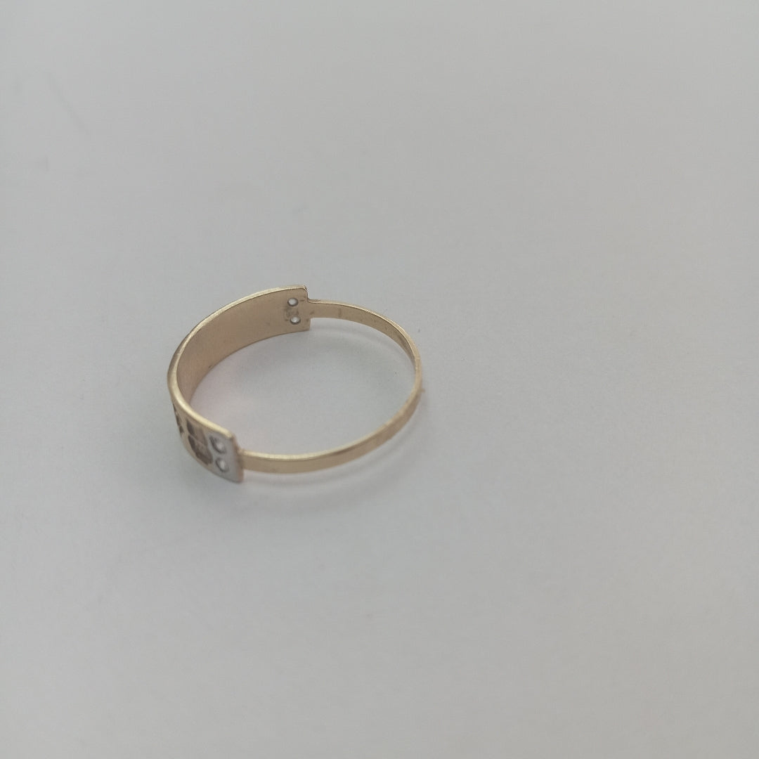 ANILLO ORO 10 K 1.3 GRMS (SEMINUEVO)