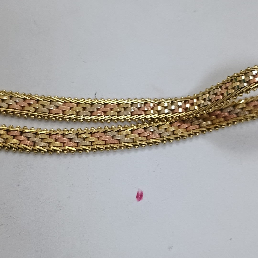 PULSERA ORO 14 K 10,90 GRMS (SEMINUEVO)