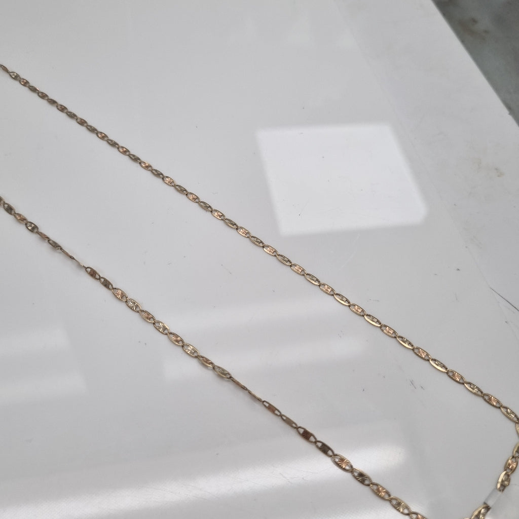 CADENA ORO, ORO COMBINADO 10 K 4.5 GRMS (SEMINUEVO)