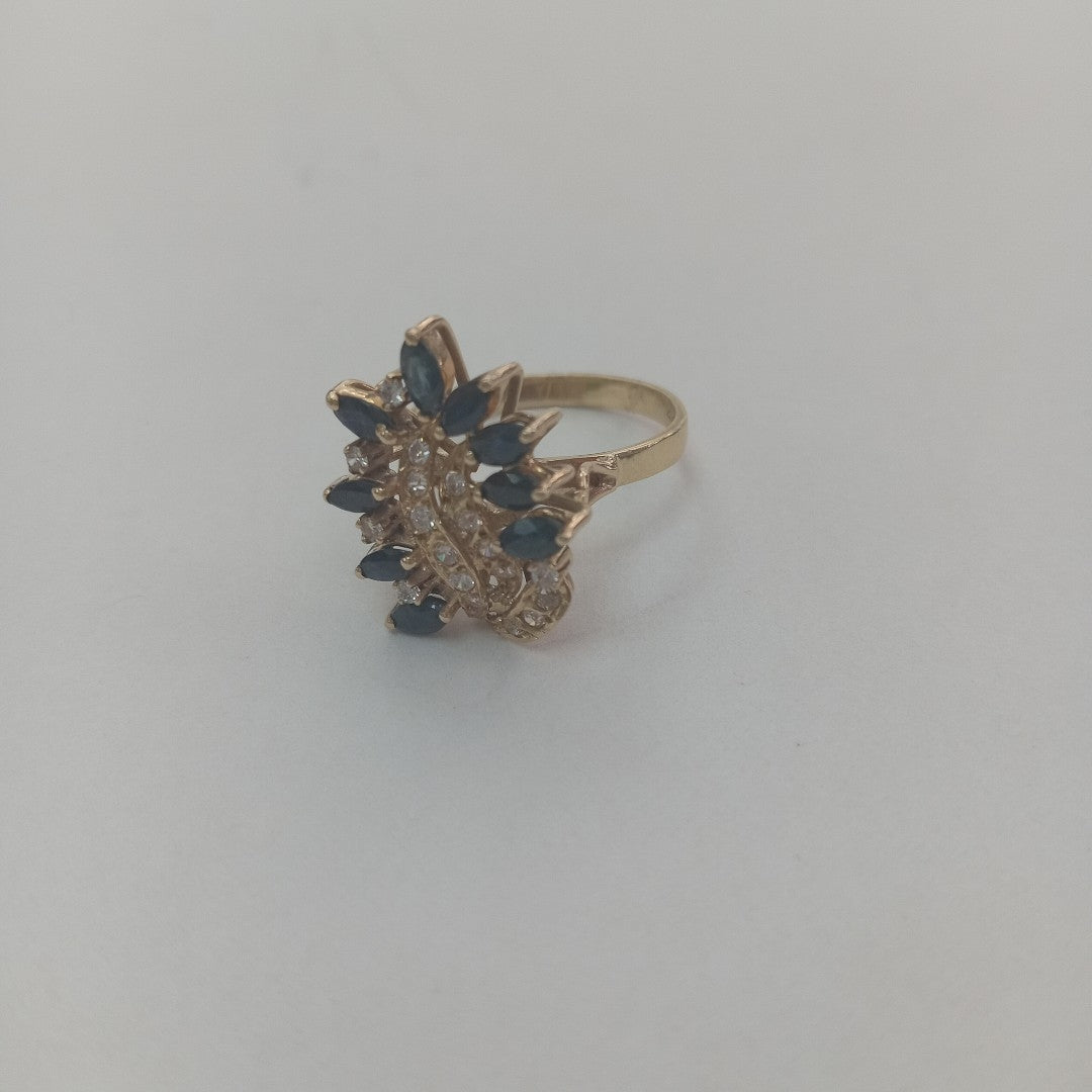 ANILLO ORO 14 K 4.3 GRMS (SEMINUEVO)