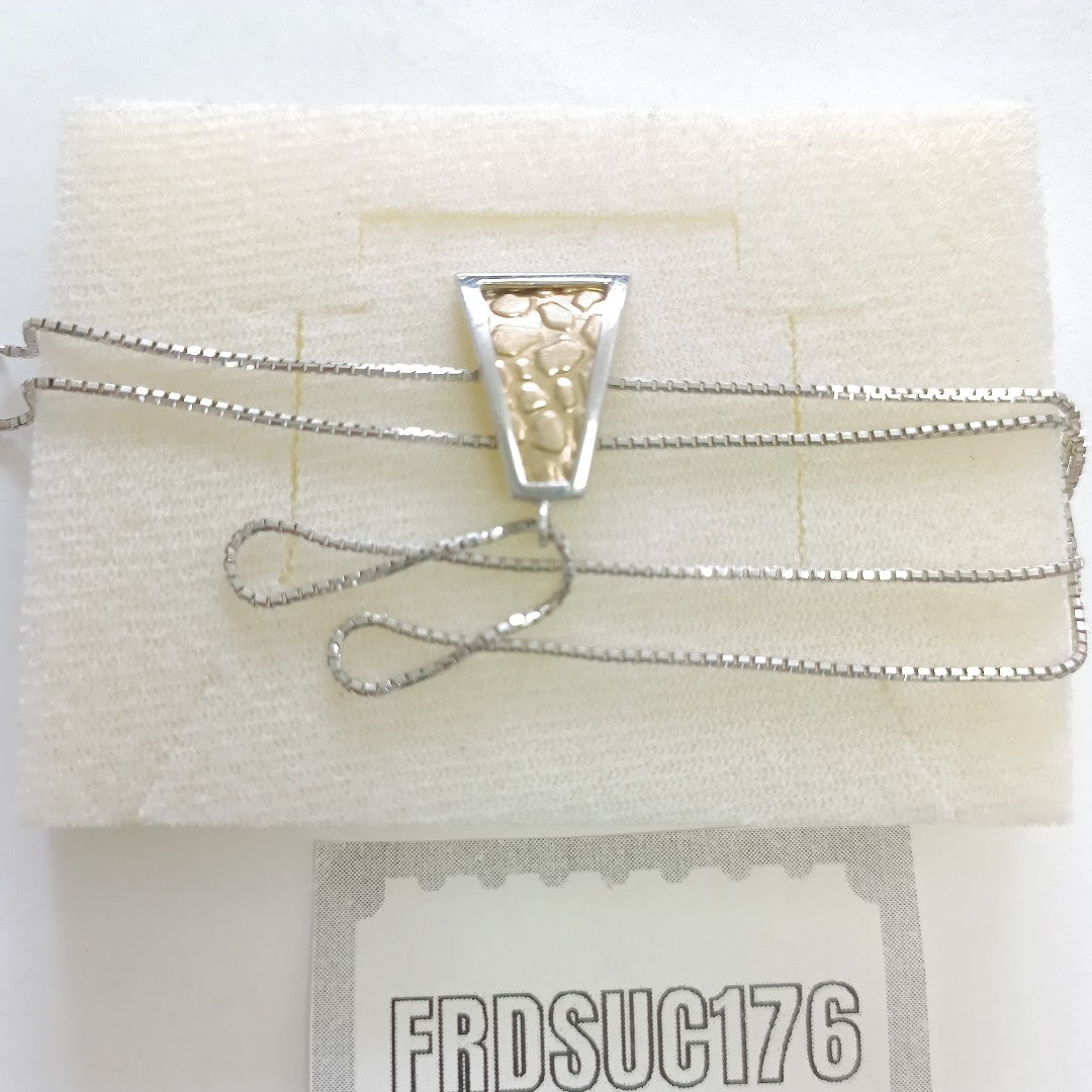 GARGANTILLA ORO COMBINADO 10 K 4,50 GRMS (SEMINUEVO)