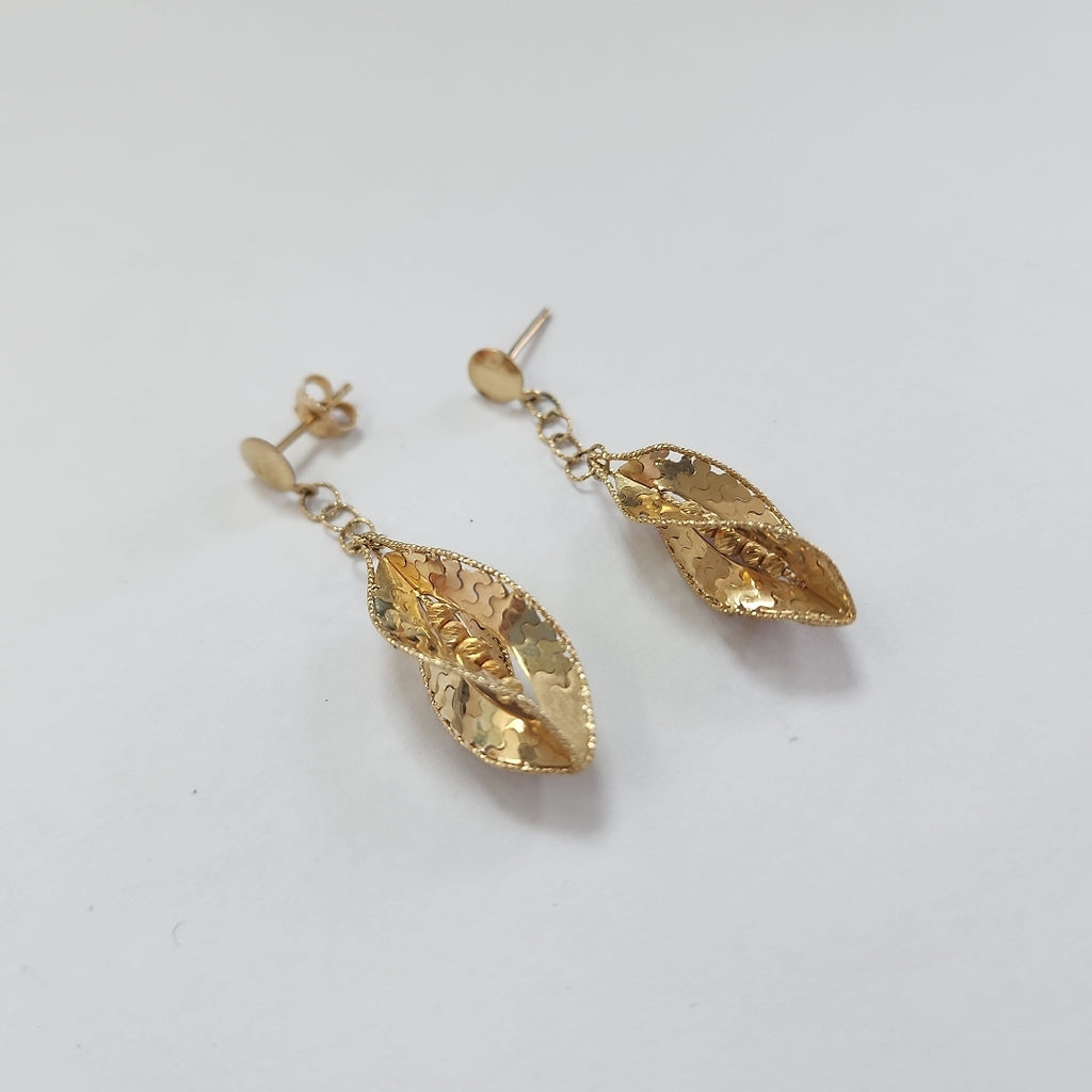 ARETES PAR ORO 14 K 4.5 GRMS (SEMINUEVO)