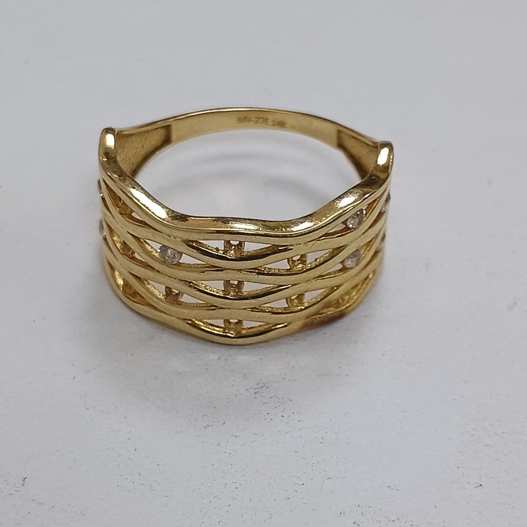 ANILLO ORO 14 K 2.5 GRMS (SEMINUEVO)