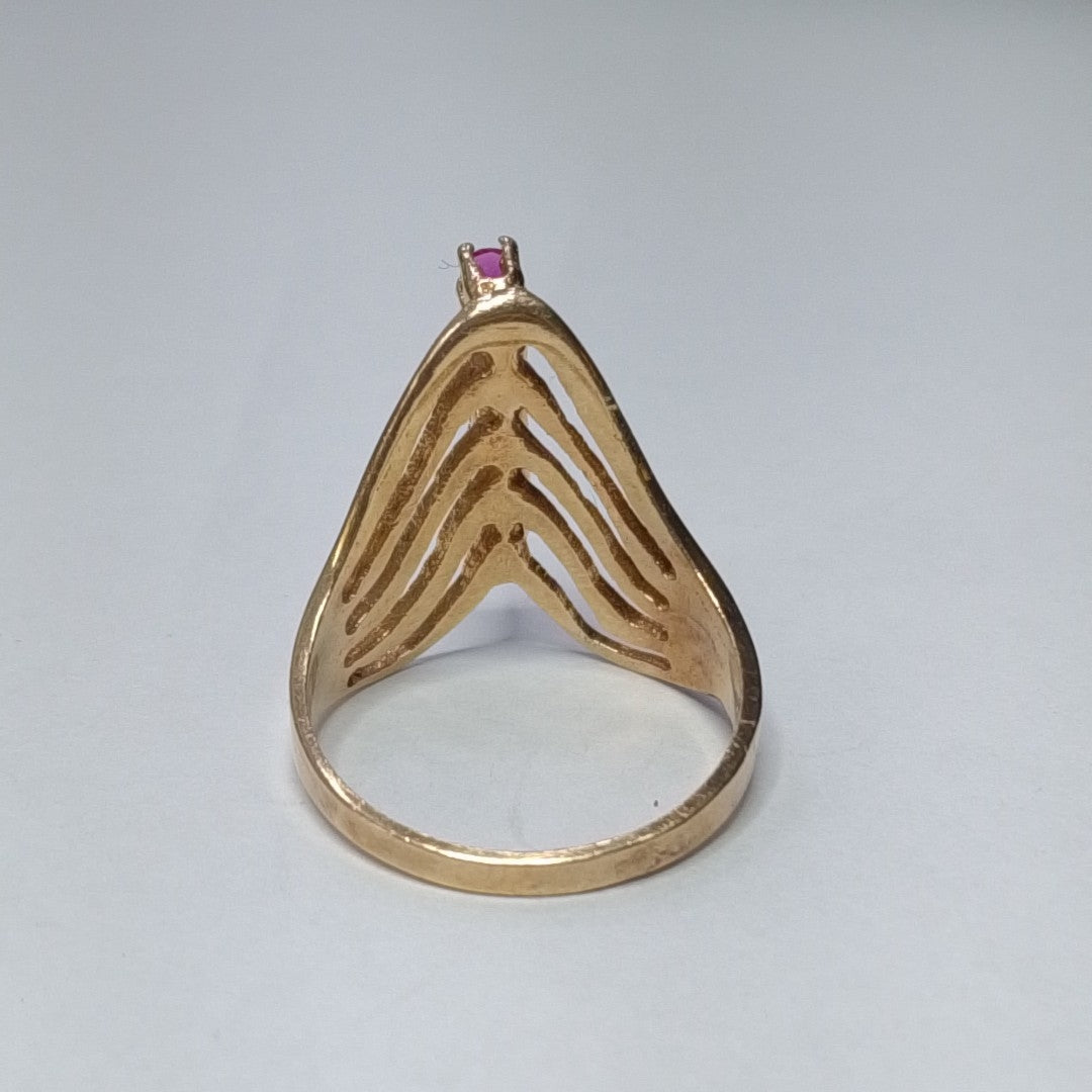 ANILLO ORO 10 K 3,80 GRMS (SEMINUEVO)
