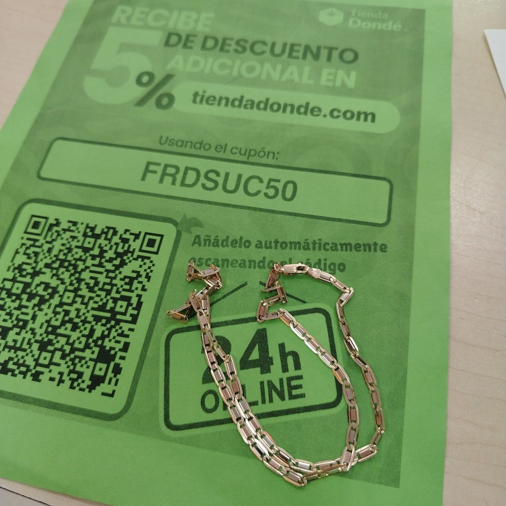CADENA ORO 10 K 11.7 GRMS (SEMINUEVO)