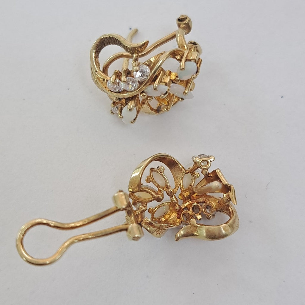 ARETES PAR ORO 14 K 4.4 GRMS (SEMINUEVO)
