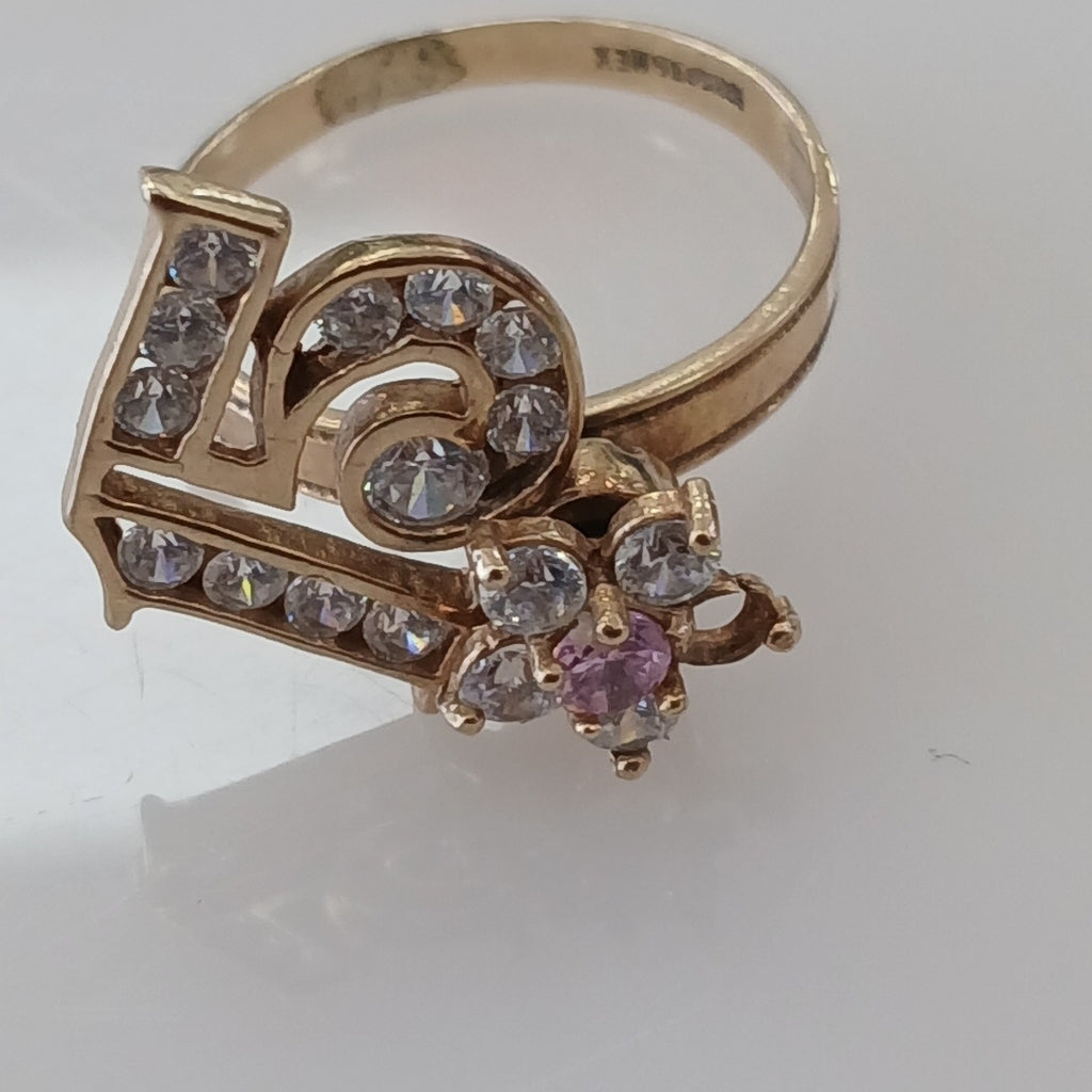 ANILLO ORO 10 K 2,70 GRMS (SEMINUEVO)