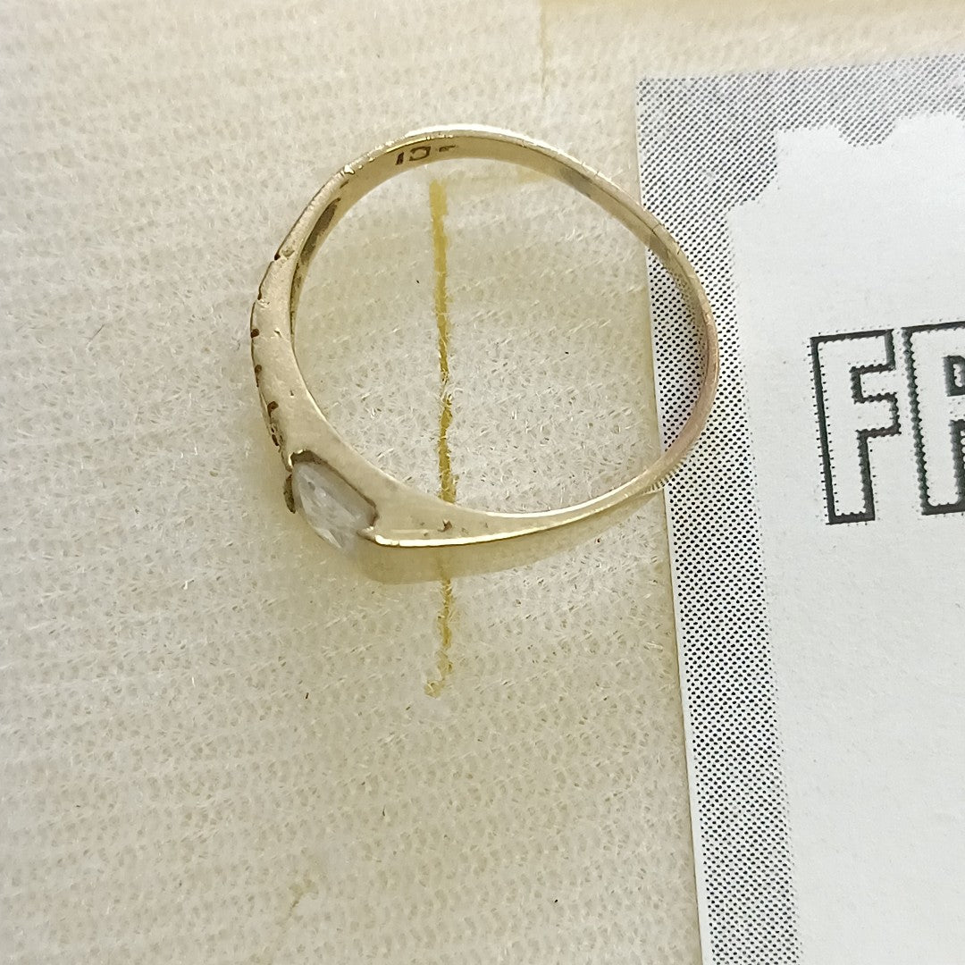 ANILLO ORO 10 K 1,70 GRMS (SEMINUEVO)