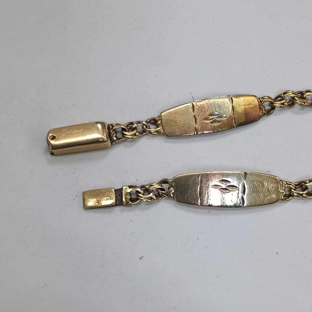 PULSERA ORO 10 K 4.9 GRMS (SEMINUEVO)