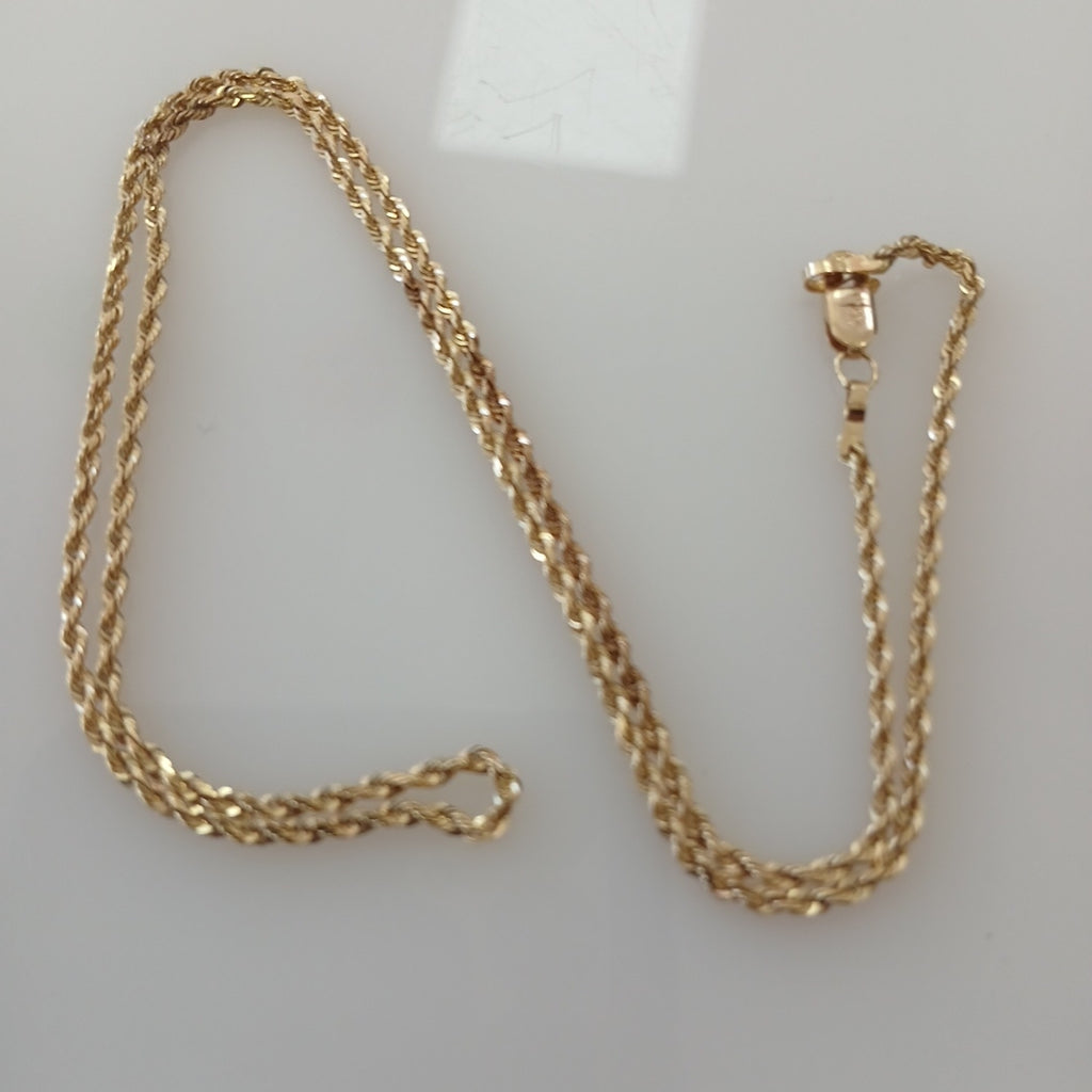 CADENA ORO 10 K 3,70 GRMS (SEMINUEVO)