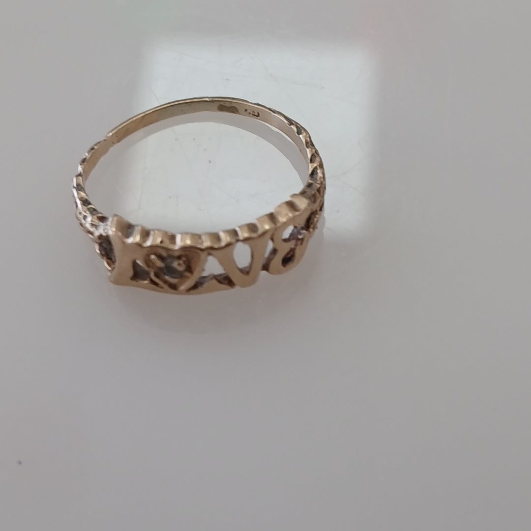 ANILLITO ORO 10 K 1,10 GRMS (SEMINUEVO)