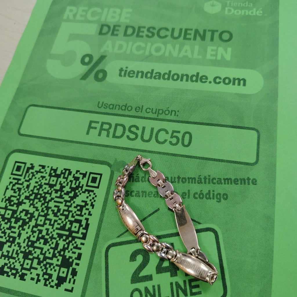 PULSERA ORO 14 K 10.9 GRMS (SEMINUEVO)