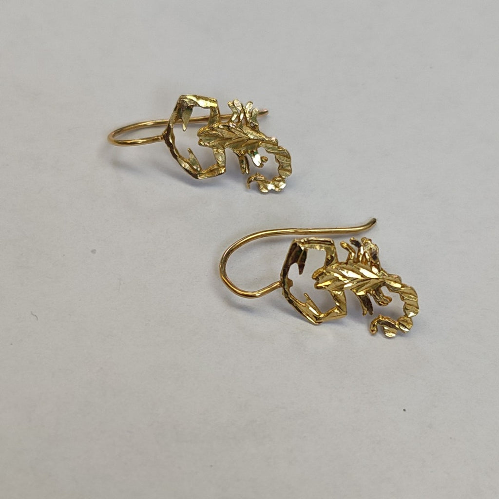 ARRACADAS PAR ORO 14 K 2,00 GRMS (SEMINUEVO)