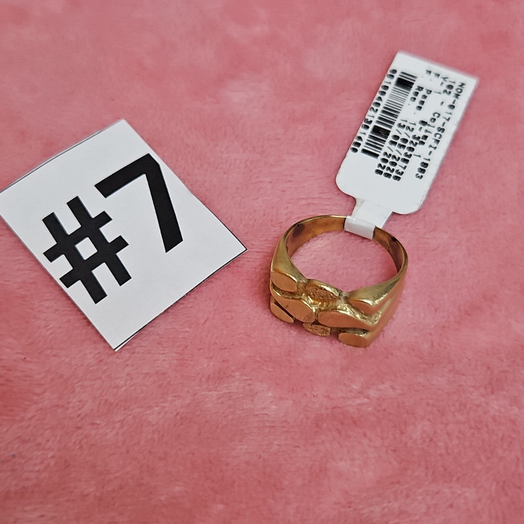 ANILLO ORO 10 K 5,20 GRMS (SEMINUEVO)