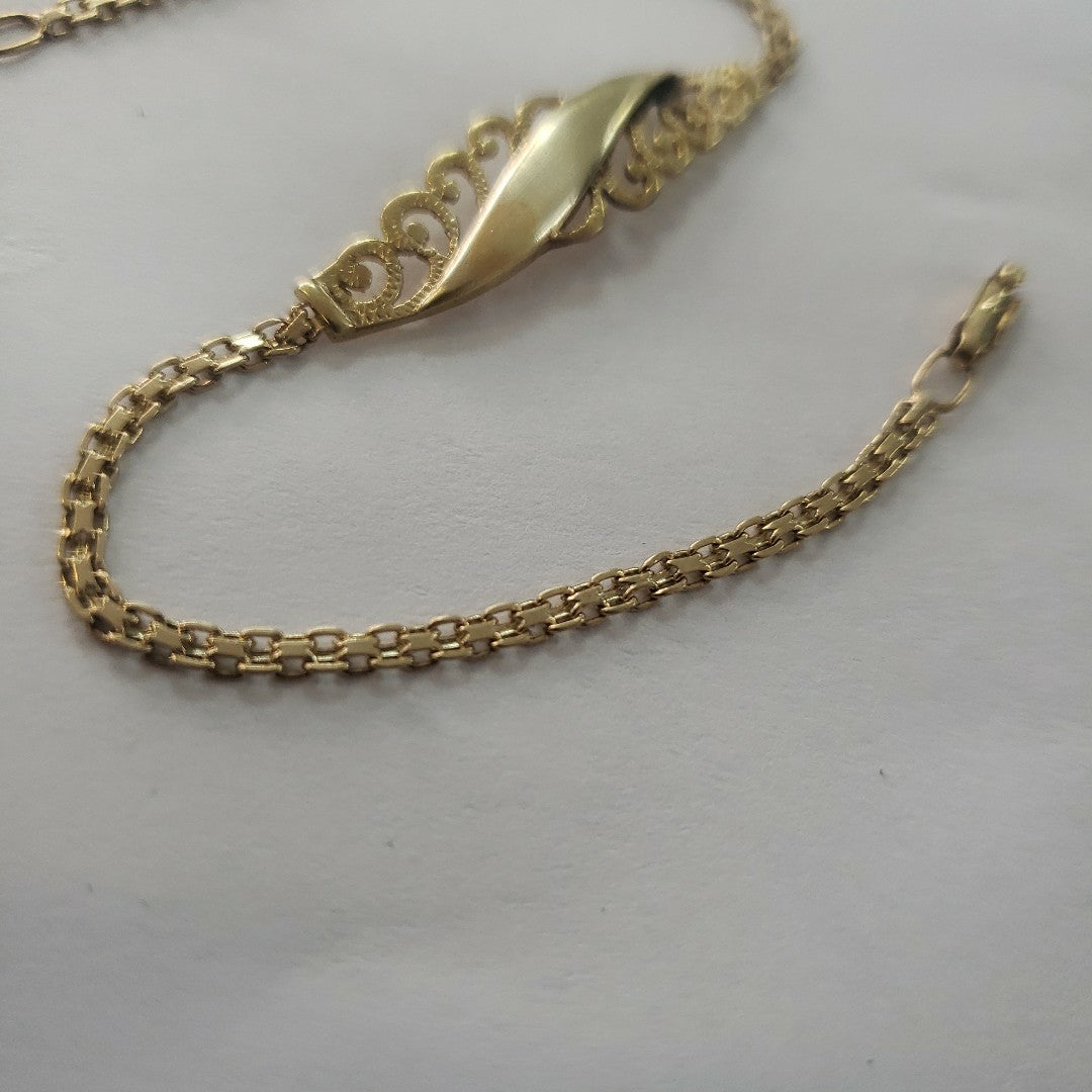 ESCLAVA ORO 14 K 2.8 GRMS (SEMINUEVO)